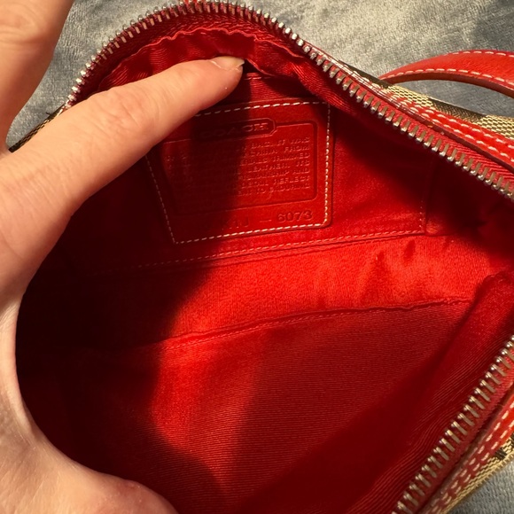 Coach Small Canvas Crossbody - Picture 4 of 8